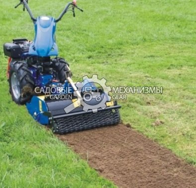 Стоунбурьер Caiman для подготовки почвы под посев газона, для мотоблоков с ВОМ Caiman 340 / BCS 740 (Италия)