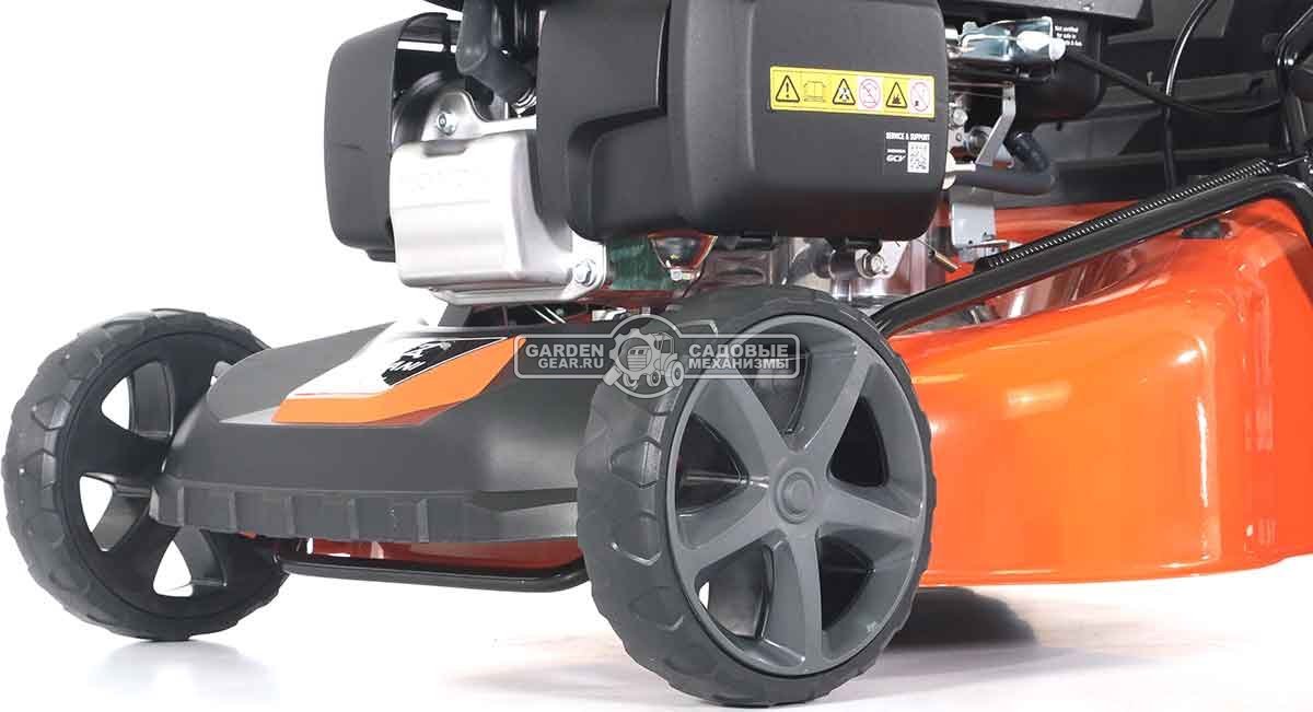 Газонокосилка бензиновая ZimAni LC247SH (PRC, 47 см, Honda GCVx145, 145 см3, сталь, 60 л, 3 в 1, Quattro Blade, 29 кг)