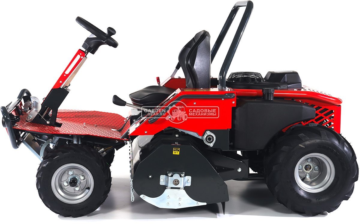 Садовый трактор для высокой травы и работы на склонах SABO GLADIATOR 95 F AWD (GER, B&S Intek 8-44C8, 724 куб.см., 95 см, дифференциал, 388 кг.)