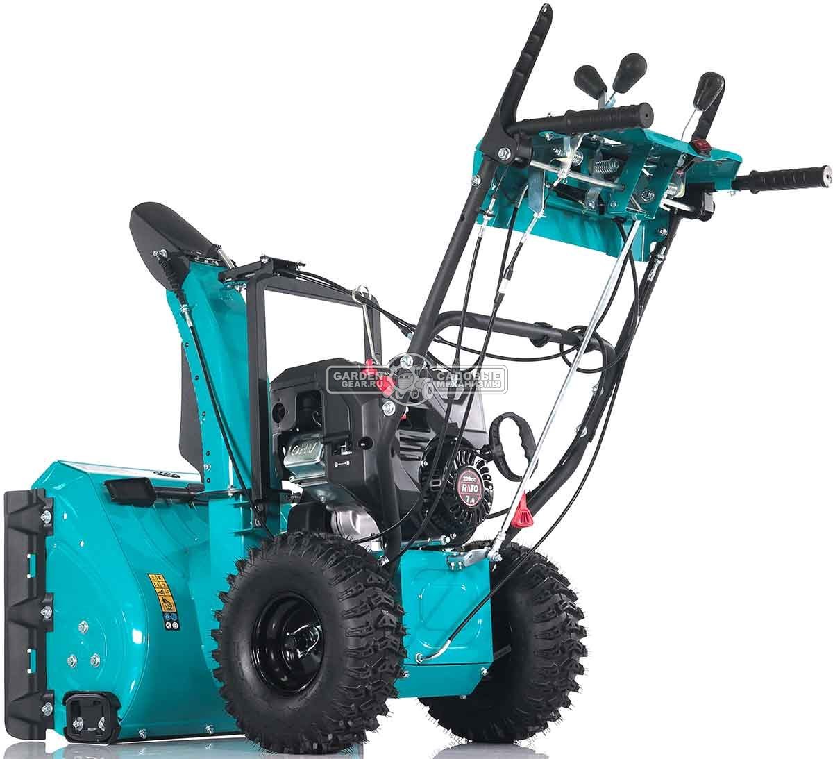 Снегоуборщик Steviman SX-61 (RUS, 61 см, Rato 209 см3, эл/стартер 220В, фара, скорости 6/2, 85 кг)