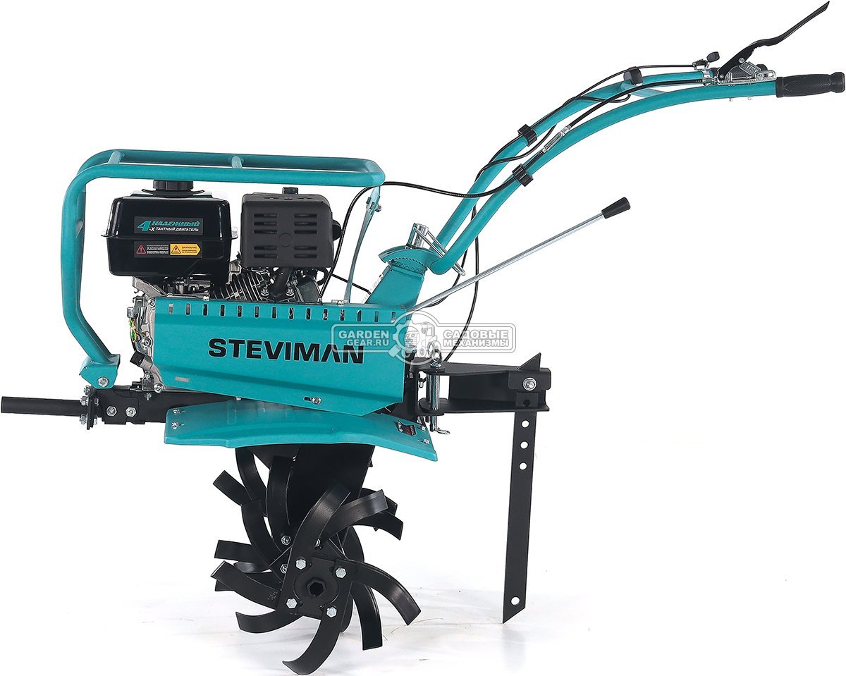 Мотоблок Steviman MT-310 на колесах 19-7*8 Extreme (RUS, EST 212 см3, 90 см, 4 вперед/2 назад, шкив, 90 кг)