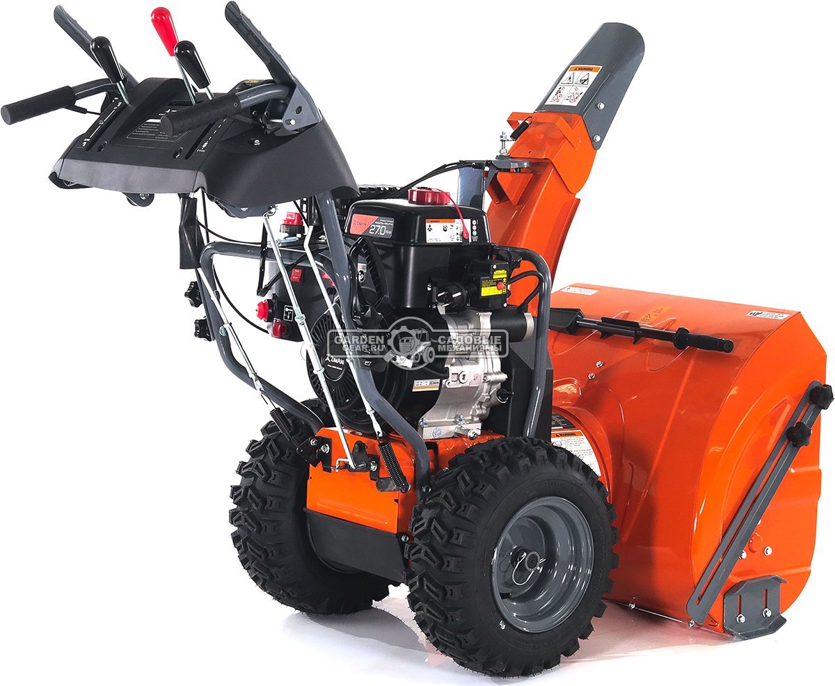 Снегоуборщик ZimAni ST330DLE PRO Quattro Auger (PRC, 76 см, LCT Snow Storm 414 см3, эл/стартер 220В, LED фара, AutoTurn, скорости 6/2, 115 кг.)