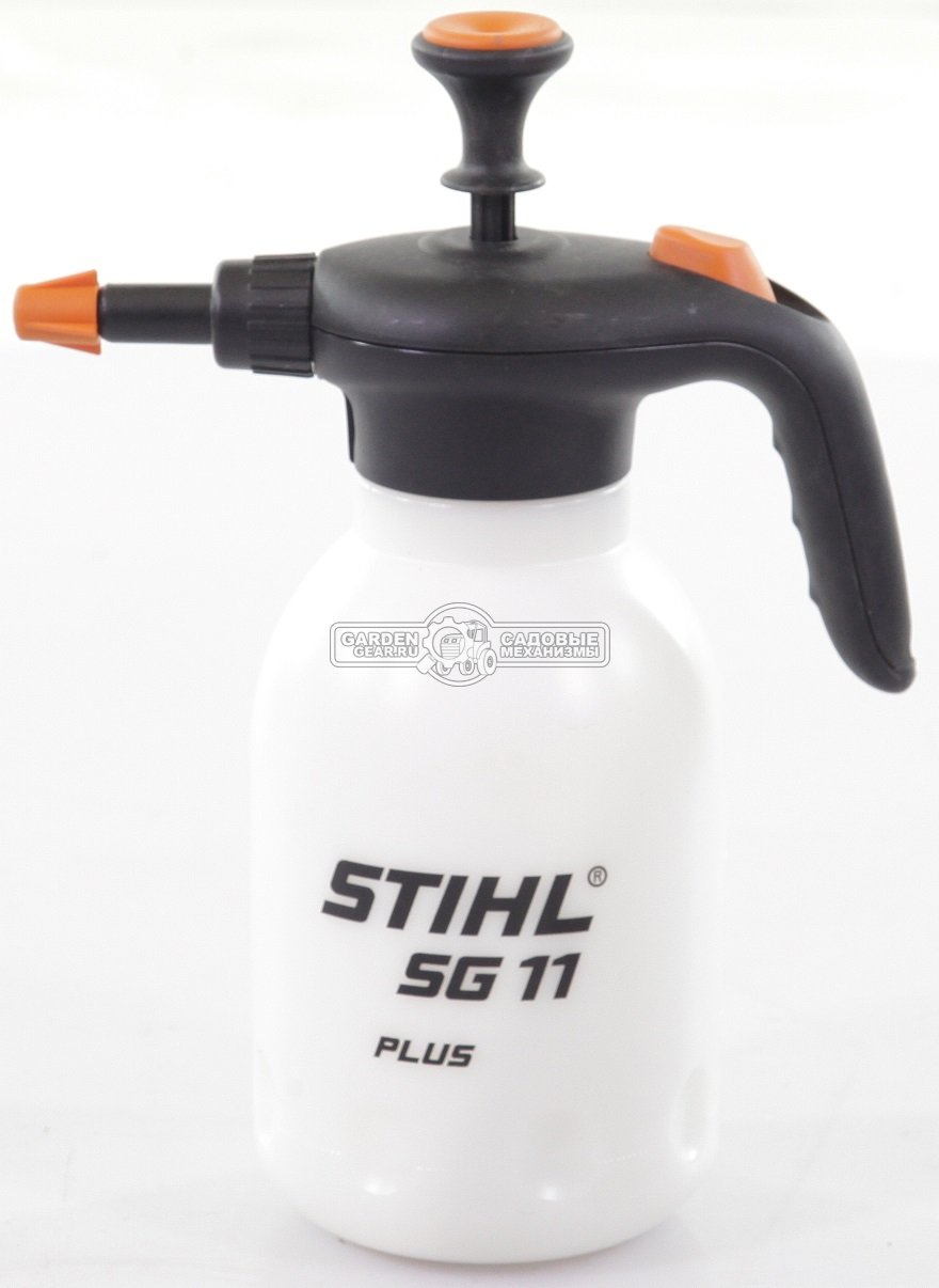 Опрыскиватель ручной Stihl SG 11 Plus для работы с агрессивными жидкостями (ITA, 3 бар, 1,5 л., 0,47 кг.)