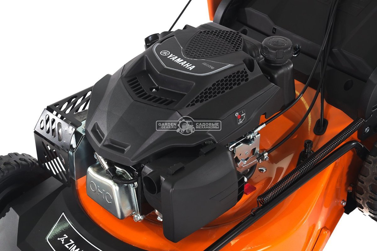 Газонокосилка бензиновая ZimAni LC548V (PRC, 48 см, Yamaha MA175, 174 см3, 3 в 1, Quattro Blade, вариатор, 80 л, 40 кг)