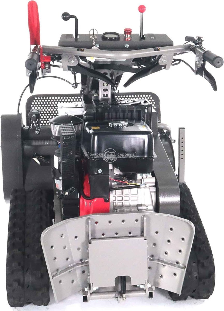 Косилка для высокой травы и кустов Caiman Rolo 390C-T цеповая гусеничная (RUS, 68 см, Caiman Green Engine, 392 куб.см., дифференциал, 295 кг.)