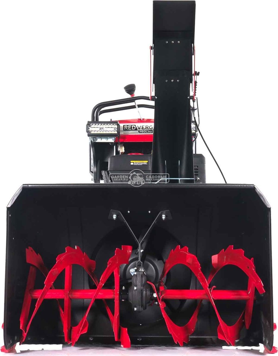 Снегоуборщик RedVerg PROLine RD-SBS87/15TBH с платформой оператора (PRC, 87 см, Loncin, 420 см3, эл/стартер от АКБ 12В, дифференциал, фара, 145 кг)