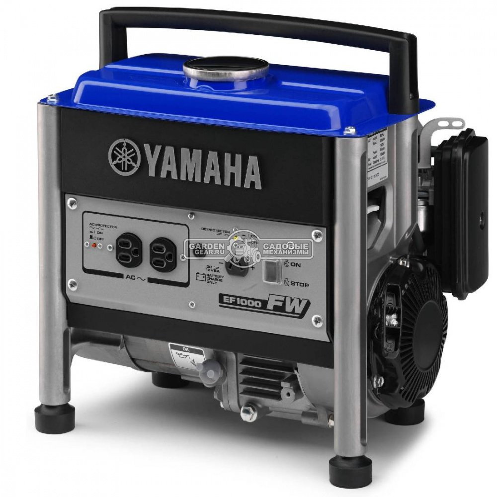 Бензиновый генератор Yamaha EF 1000 FW (PRC, Yamaha, 79 куб.см., 0,7 кВт, 3,6 л., 24 кг.)