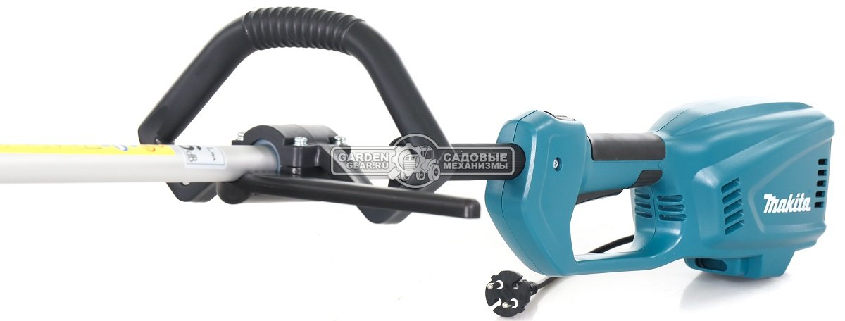 Триммер электрический Makita UR3501 (PRC, 1000 Вт, леска 2 мм, верхнее распол. двигателя, ремень, 4.3 кг)