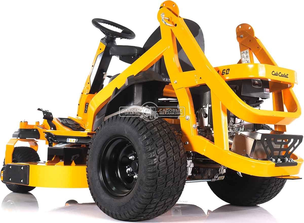 Садовый райдер Cub Cadet ZTXS4 60 Ultima с нулевым радиусом разворота (USA, Kohler KT-Pro 7000, 747 куб.см., гидростатика, ширина 152 см, 300 кг.)