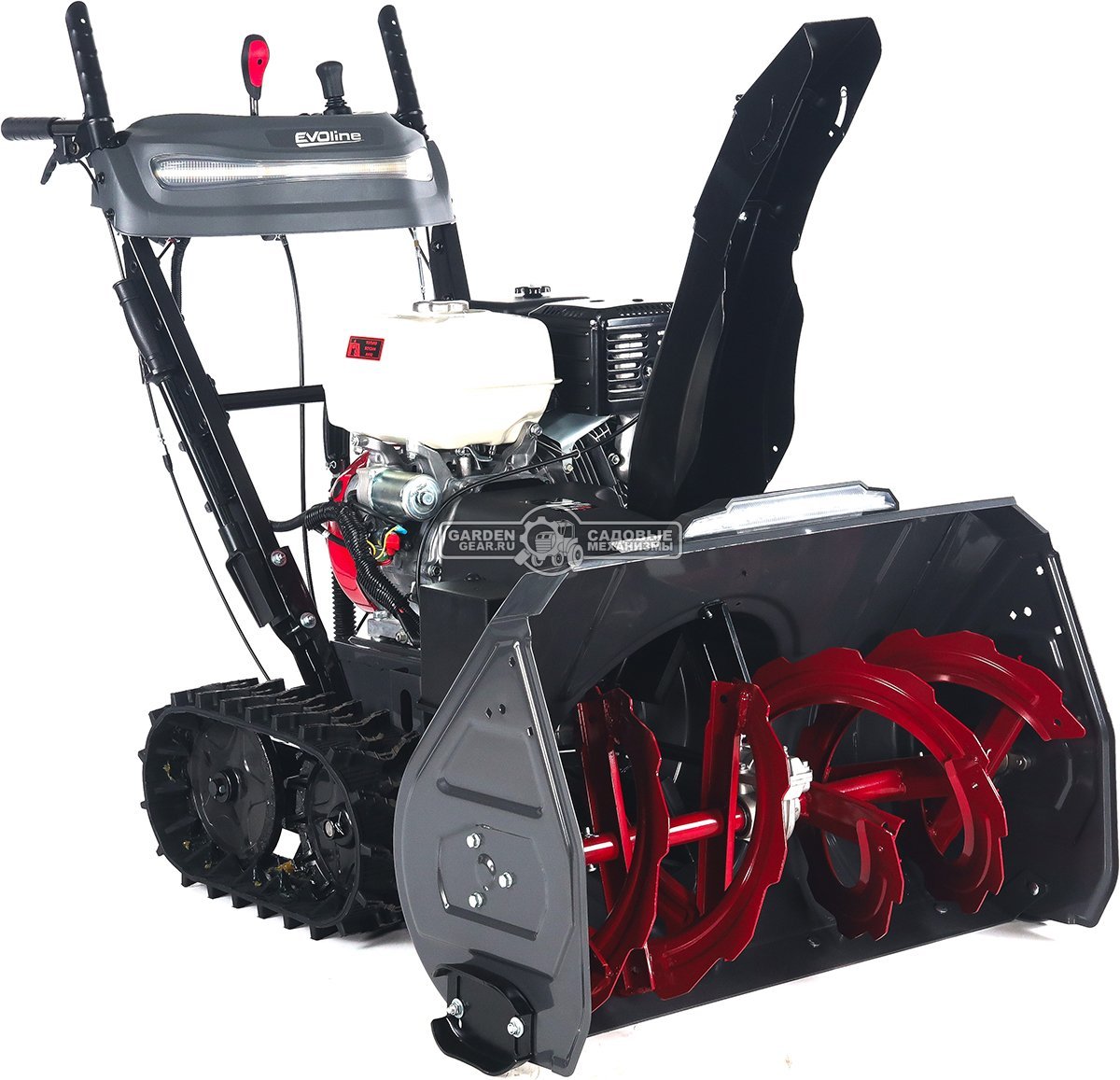 Снегоуборщик Evoline SBG 810 THE Hydro (PRC, 81 см, Honda GX390, 390 см3, эл/стартер от АКБ 12В, дифференциал, фара, 120 кг)