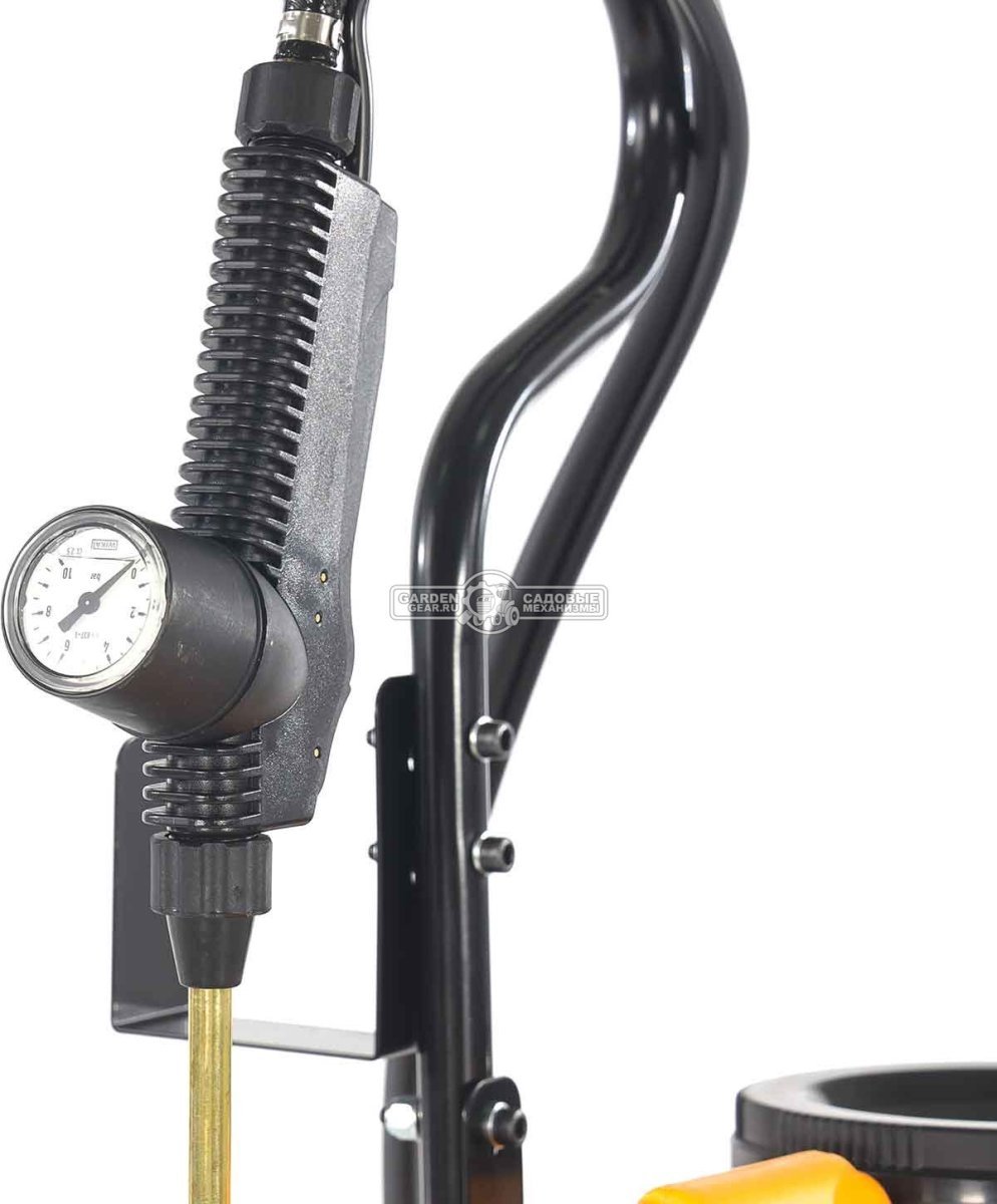 Опрыскиватель аккумуляторный Volpi Elettrolithium 10 BAR 15L CAR с тележкой (ITA, Li-Ion 12В, 8 А/ч, 15 л, 10 Бар, 14 кг)