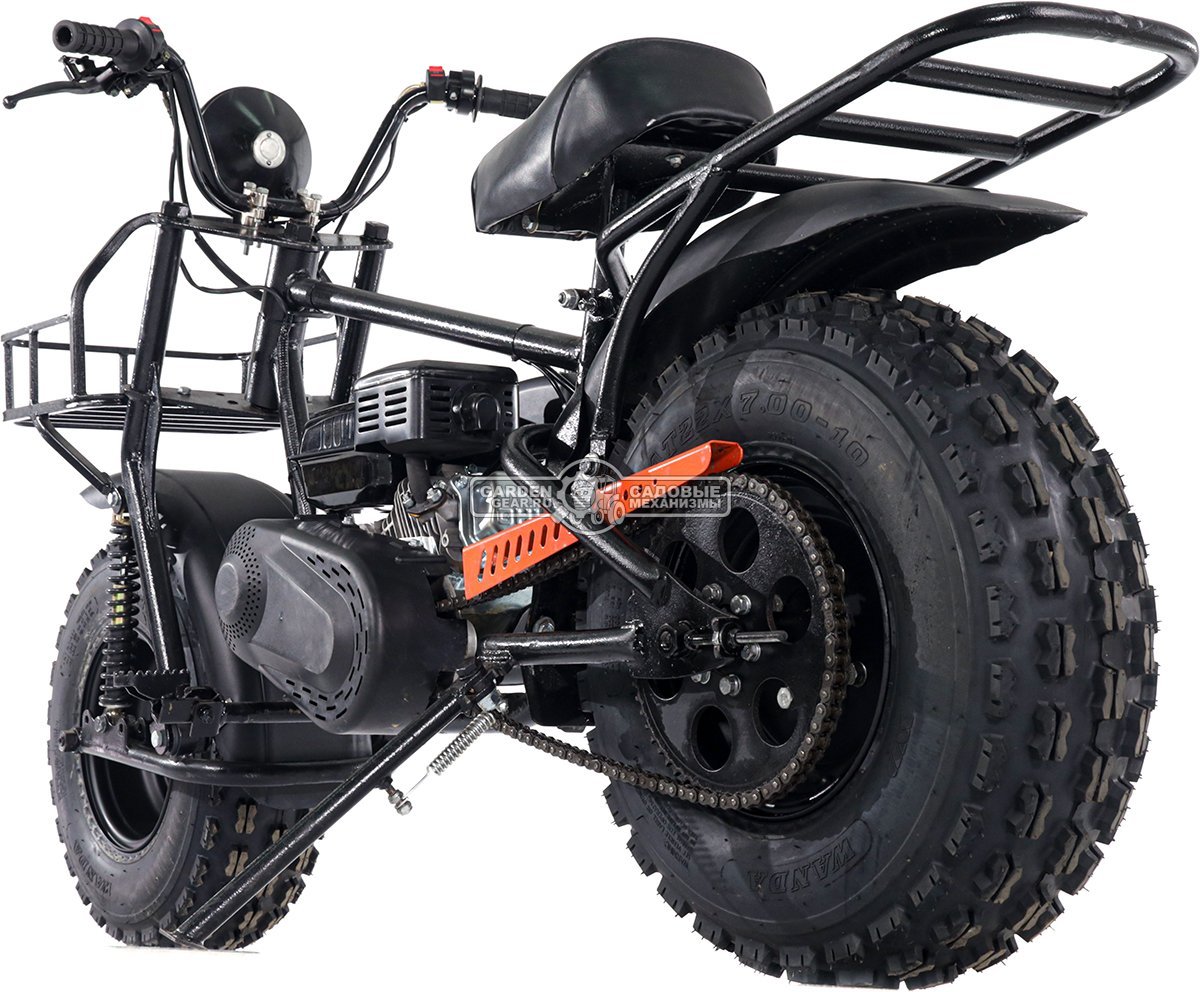 Мотовездеход Draxter Mini (RUS, Lifan F168, 196 см3/6.5 л.с., колеса 22", до 50 км/ч, вариатор, 3.6 л, фара, 80 кг)