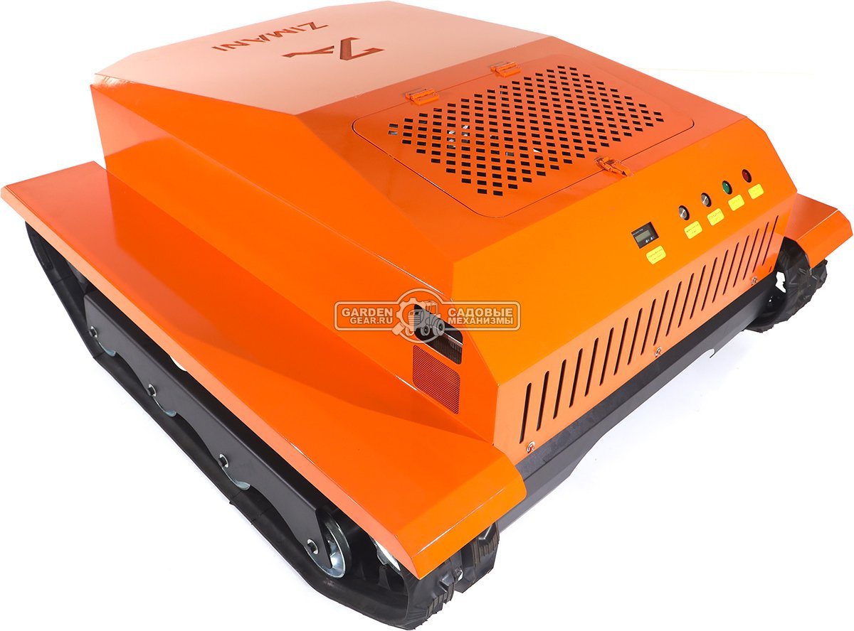 Робот газонокосилка для высокой травы и кошения склонов ZimAni RLM100 с дистанционным управлением (PRC, 90 см, Loncin 764 см3, 334 кг)