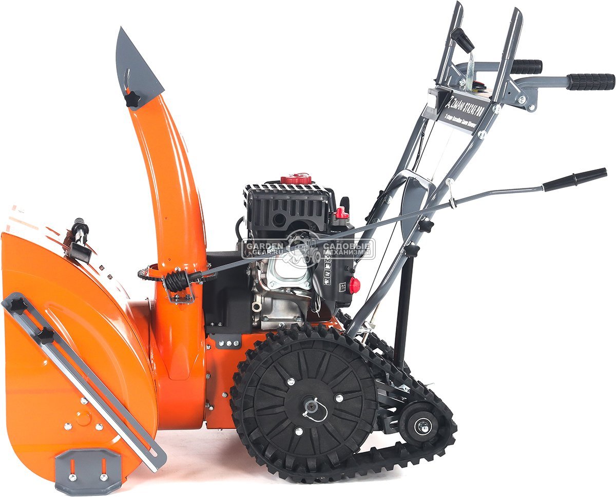 Снегоуборщик ZimAni ST424E PRO гусеничный (PRC, 61 см, LCT Storm Snow Force, 208 см3, скорости 6/2, фара, эл/стартер 220, 89 кг)