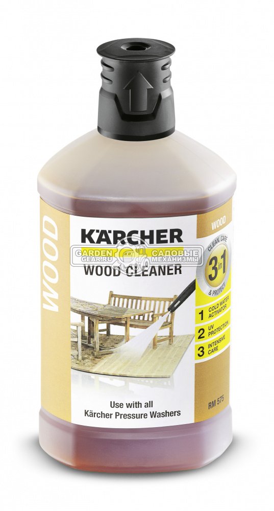 Средство для чистки древесины Karcher RM 612 1 л.