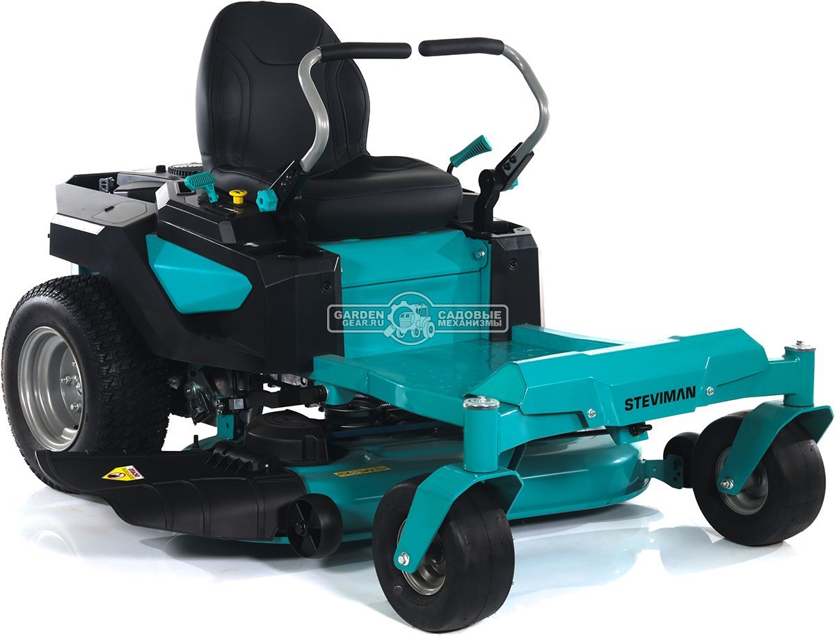 Садовый райдер Steviman ZR-107 HQ с нулевым радиусом разворота (PRC, Loncin, 586 куб.см., гидростатика, ширина кошения 107 см., 227 кг.)