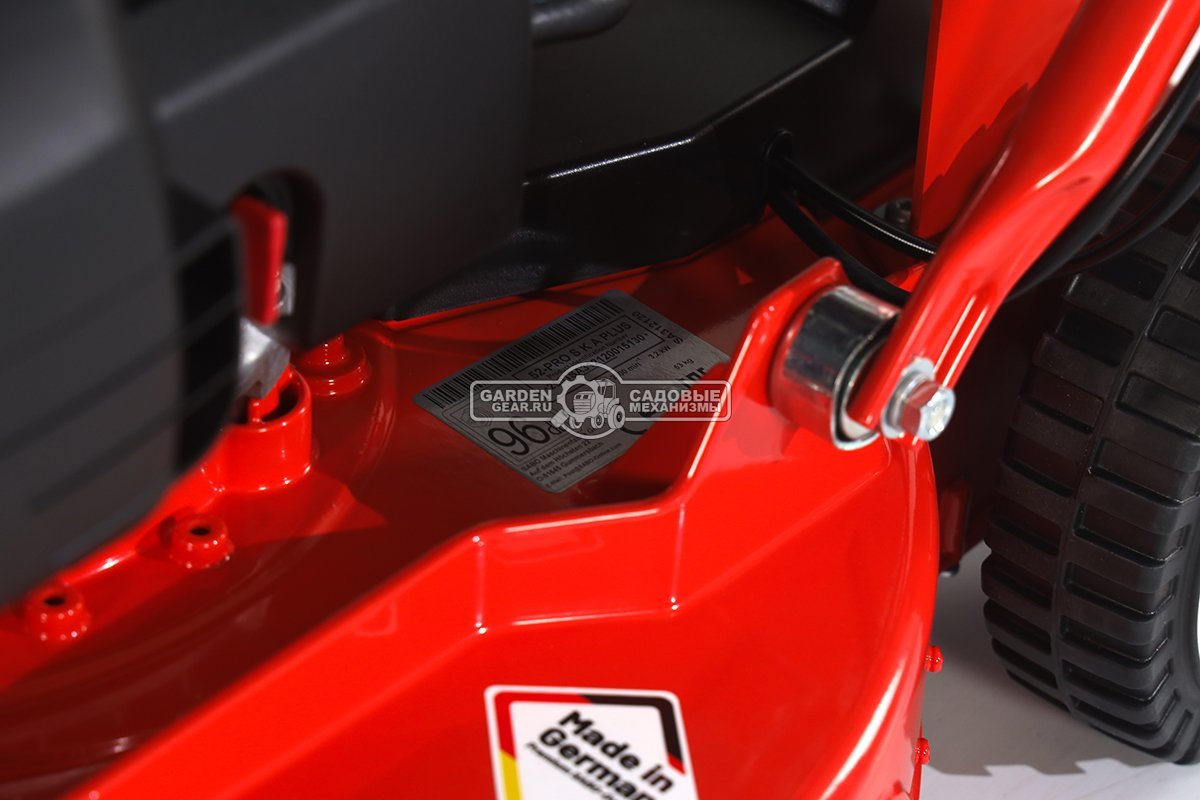 Газонокосилка бензиновая SABO 52-PRO SKA PLUS (GER, 50 см., Yamaha, 190 куб.см., бак - 6 л., алюминий, вариатор, боковой выброс, 51 кг.)