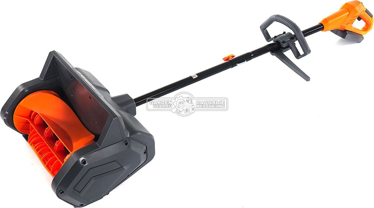 Снегоуборщик аккумуляторный / лопата Villartec WA4030 без АКБ и ЗУ (PRC, BL 40В, ширина 29 см, 6.3 кг)