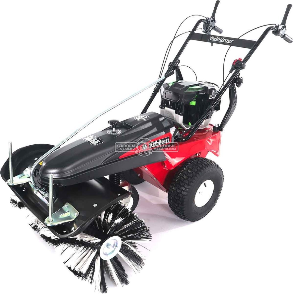 Аккумуляторная подметальная машина Tielbuerger TK38 Pro Akku SET c 2 АКБ и ЗУ (GER, 2х56В, ширина 80 см, диаметр 40 см, 3 вперед/1 назад, 97 кг.)