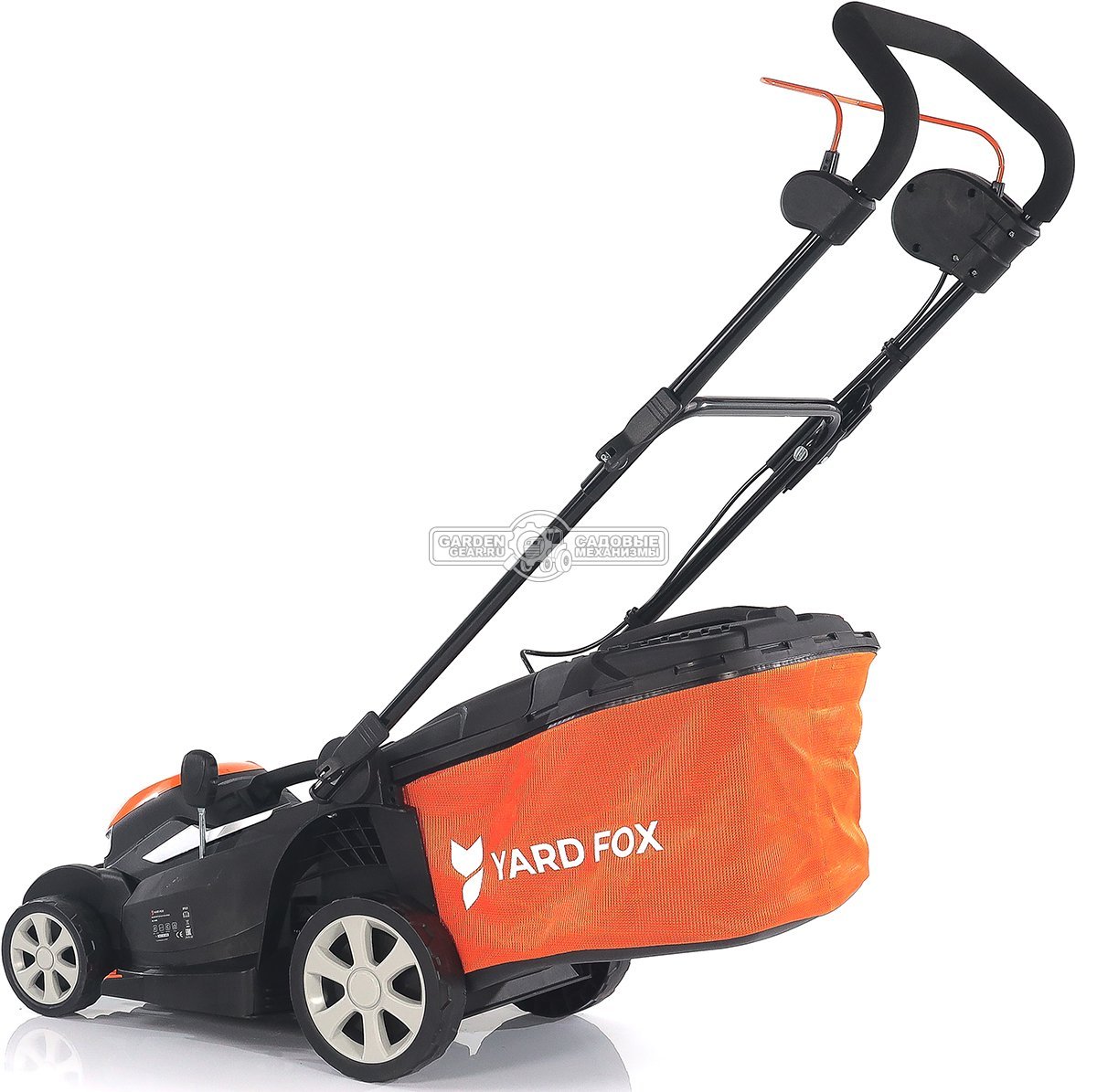 Газонокосилка аккумуляторная Yard Fox EL3435B SET с АКБ 2.5 А/ч и ЗУ (PRC, BL 40В, пластик, 34 см, 35 л, 8 кг)