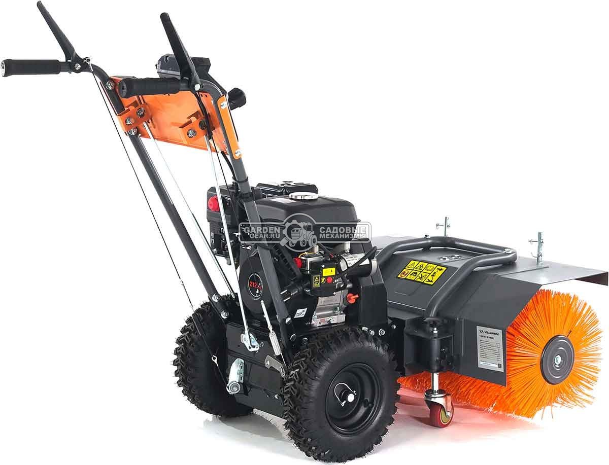 Подметальная машина Villartec S 7080E (PRC, 7.0 л.с., 212 см3, скорости 5/2, шир. 80 см., диам. 34,5 см., эл/стартер, фара, 70 кг)