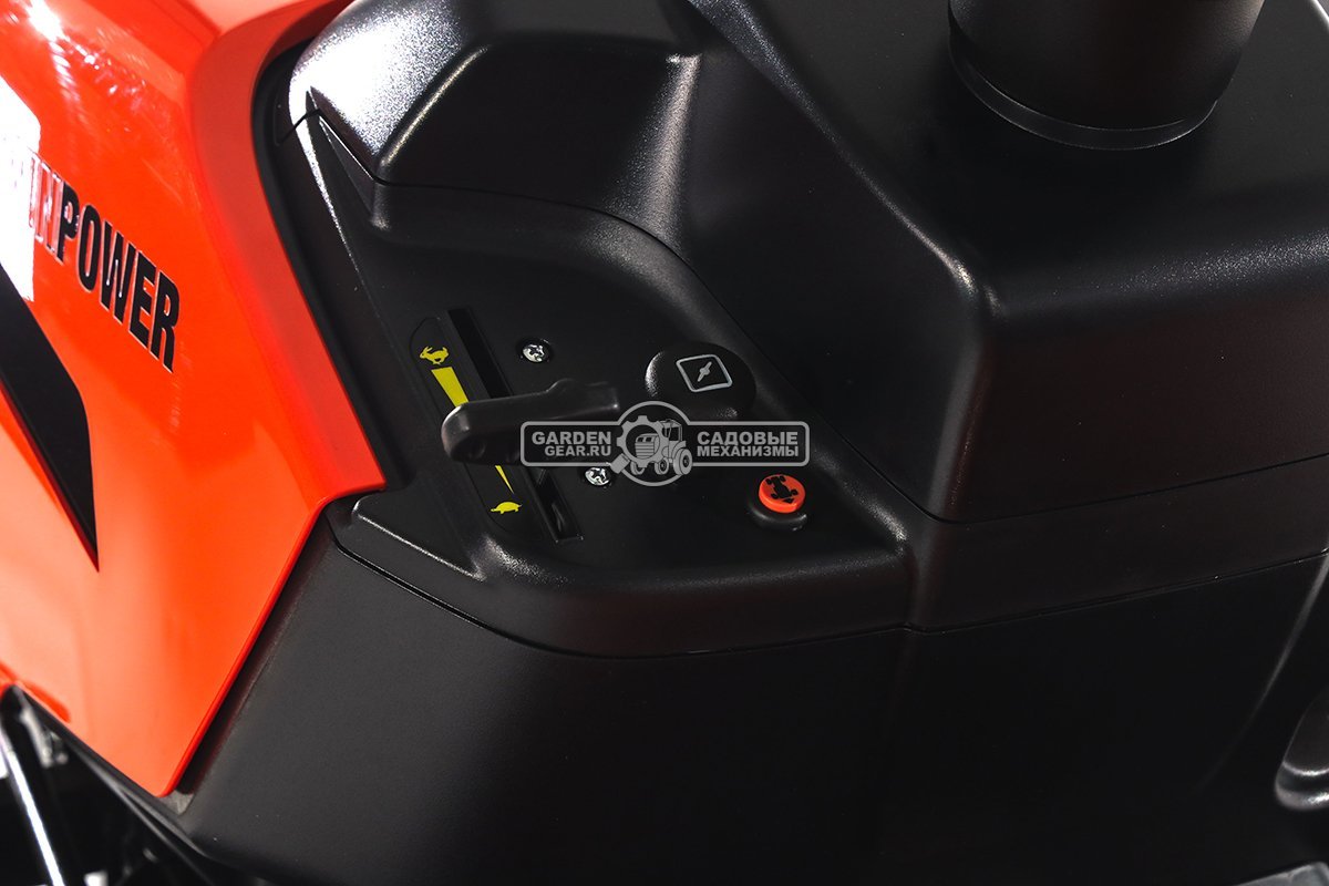Садовый трактор Daewoo DLT 98HV (PRC, Stiga ST550 V-Twin, 586 куб.см., гидростатика, ширина кошения 98 см, травосборник 240 л, мульчирование, 198 кг)