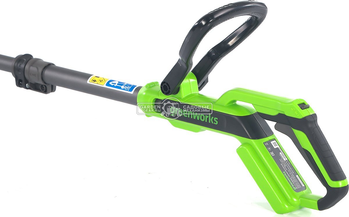 Триммер аккумуляторный GreenWorks G40LT331 c АКБ 2 А/ч и ЗУ (PRC, 40В, леска 1.65 мм, 4.1 кг)