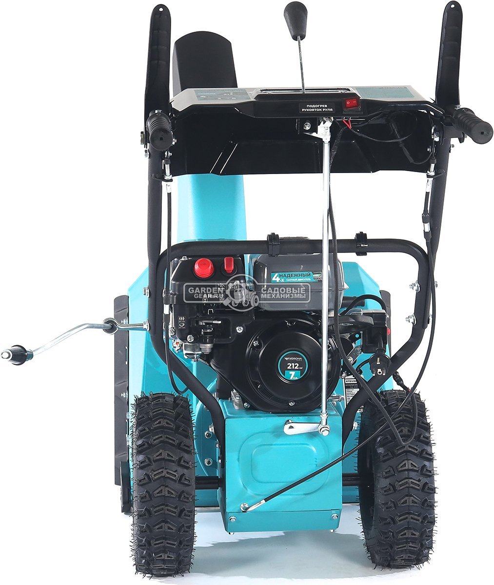 Снегоуборщик Steviman SX-61E (RUS, 61 см, Korona 212 см3, эл/стартер 220В, фара, скорости 6/2, 85 кг)