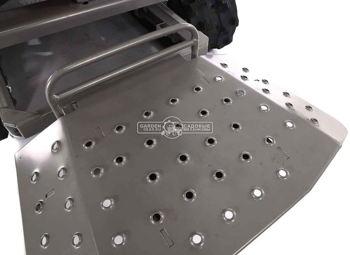 Косилка для высокой травы и кустов Caiman Rolo 390C-T цеповая гусеничная (RUS, 68 см, Caiman Green Engine, 392 куб.см., дифференциал, 295 кг.)