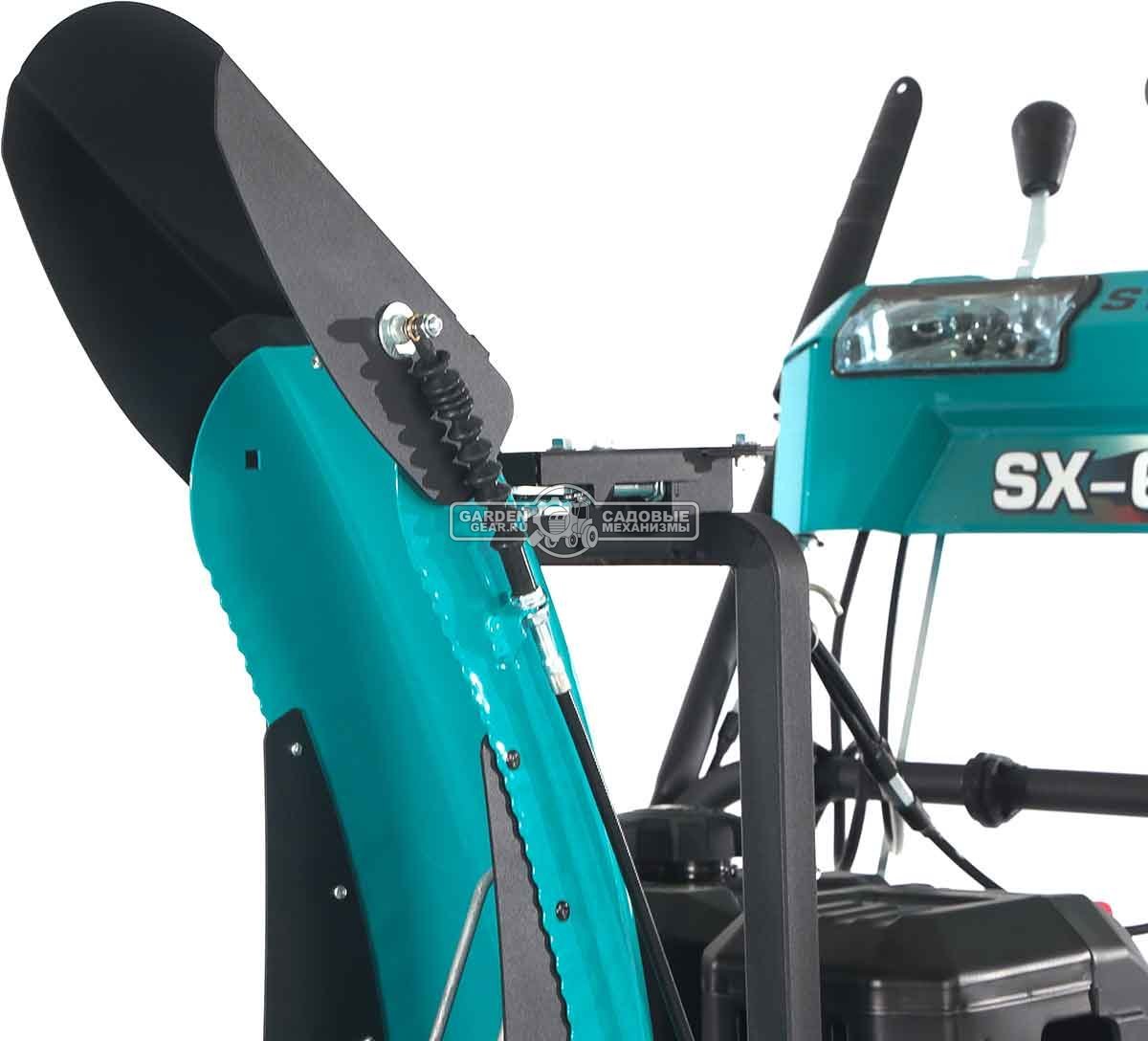 Снегоуборщик Steviman SX-61 (RUS, 61 см, Rato 209 см3, эл/стартер 220В, фара, скорости 6/2, 85 кг)