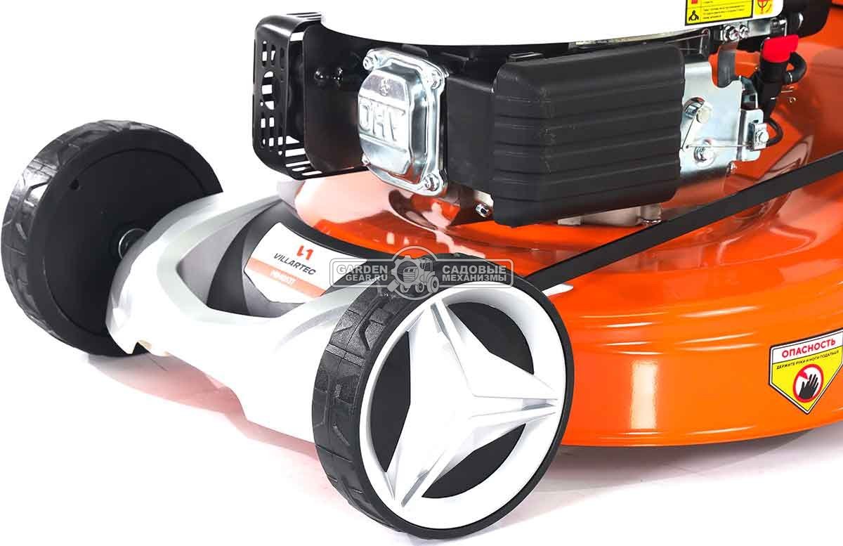 Газонокосилка бензиновая Villartec MB 4053T Village (PRC, 53 см, Daye 173 см3, сталь, 3 в 1, вариатор, 60 л, 38.5 кг)