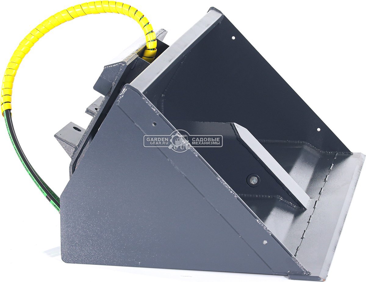 Ковш с саморазгрузкой Baumech 110 см., объём 130 л., с разделительной перегородкой, 80,5 кг.
