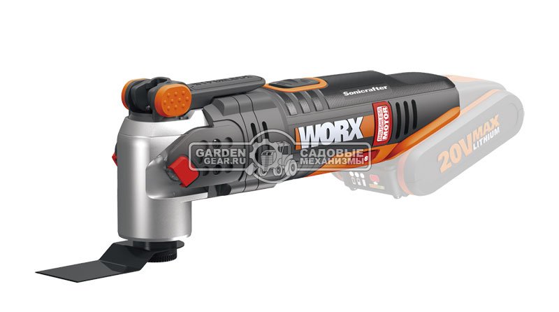 Реноватор аккумуляторный Worx WX693.9 без АКБ и ЗУ (PRC, 20В, BL, 1.4 кг)