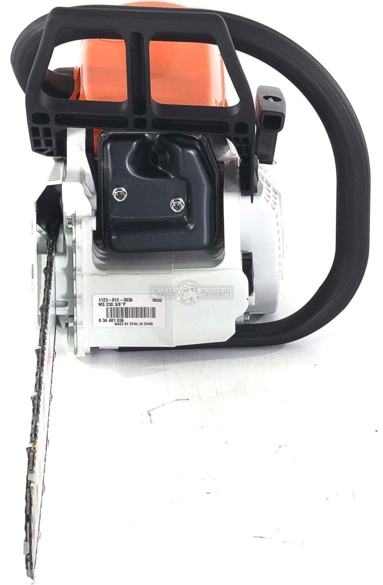 Бензопила Stihl MS 230 18" (PRC, 40.2 куб.см., 2.0 кВт/2.7 л.с., 3/8", 1.3 мм, 61E, 4.6 кг)