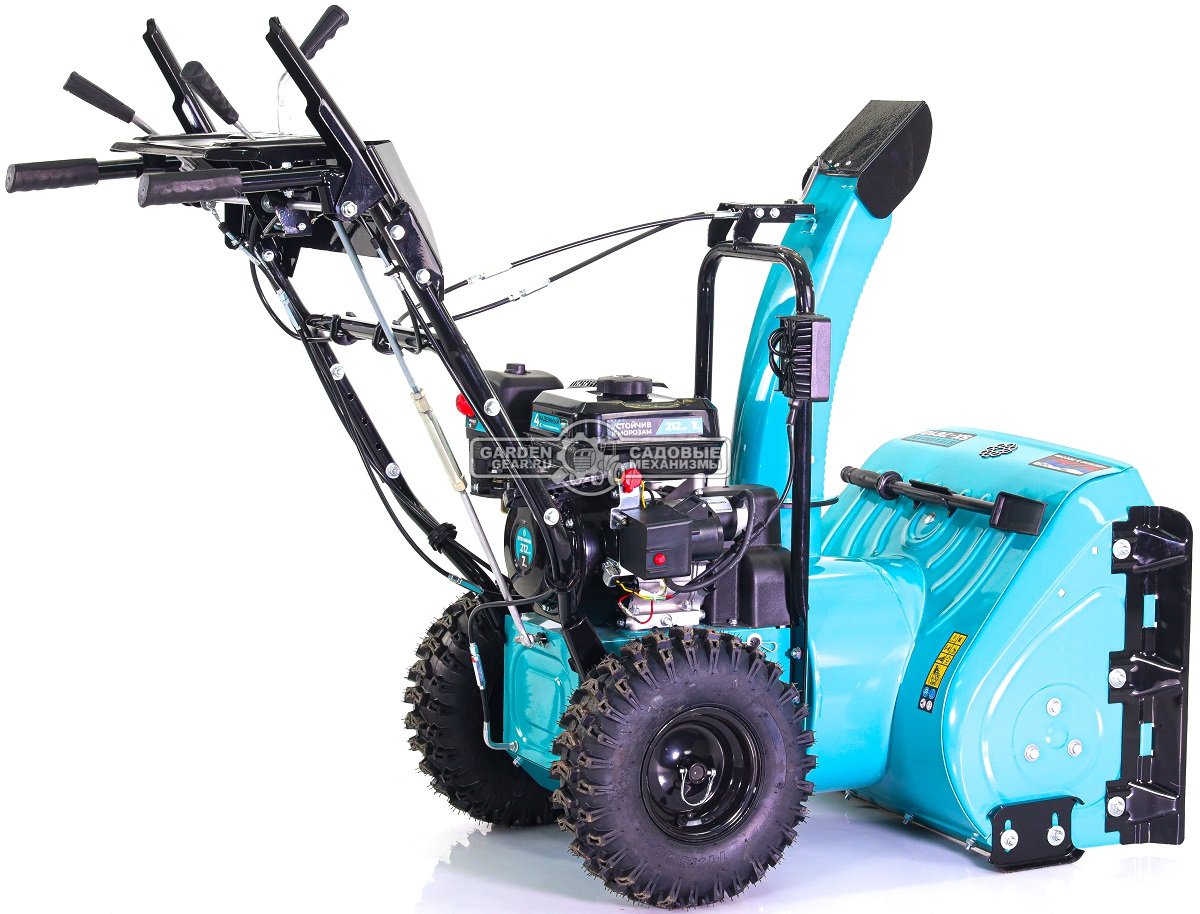 Снегоуборщик Steviman SX-7610 (RUS, 61 см, 7.0 л.с., 212 см3, эл/стартер 220В, фара, скорости 6/2, 85 кг)