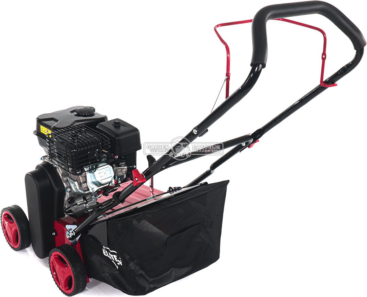 Вертикуттер - аэратор бензиновый Elitech СБ 4340Т (PRC, 40 см, 212 см3, 2 вала: ножи + пружины, 35 л, 41 кг)