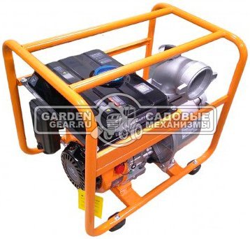 Мотопомпа бензиновая Villartec GP100 для чистой воды (PRC, 223 куб.см., 106 м3/час, 4", 26 м, 30,5 кг)