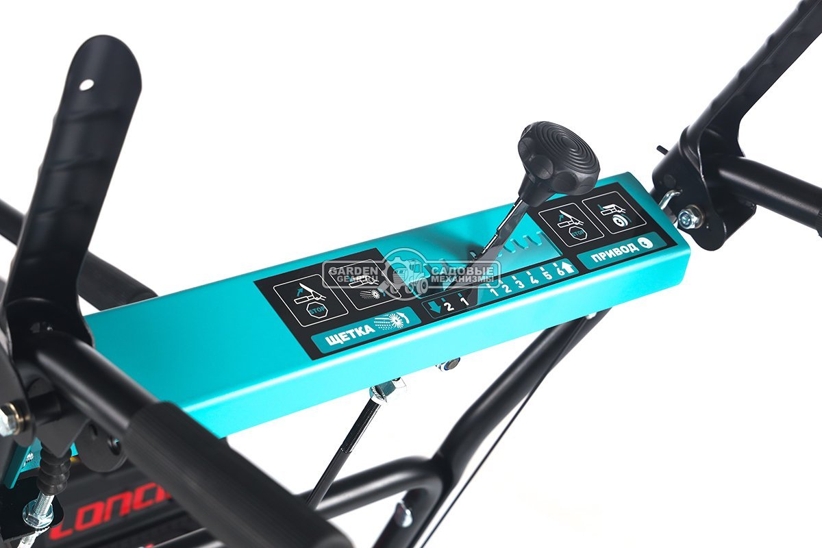 Подметальная машина Steviman SW-62 (PRC, 7.0 л.с.,Loncin 212 см3, скорости 6/2, шир. 62 см., диам. 42 см., топл.бак 3,0 л., колеса 13", 72 кг)