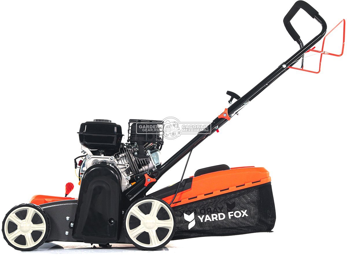 Вертикуттер - аэратор бензиновый Yard Fox 38VP (PRC, 38 см, 196 см3, ножи + пружины, 45 л, 32 кг)