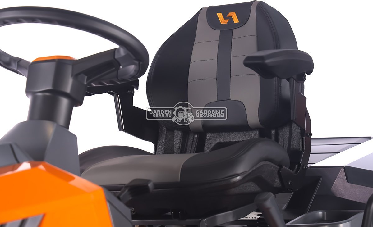 Садовый трактор Villartec MR2308H (PRC, Loncin V-Twin 708 куб.см., LED дисплей, гидростатика, травосборник 320 л, ширина кошения 108 см, 237 кг)