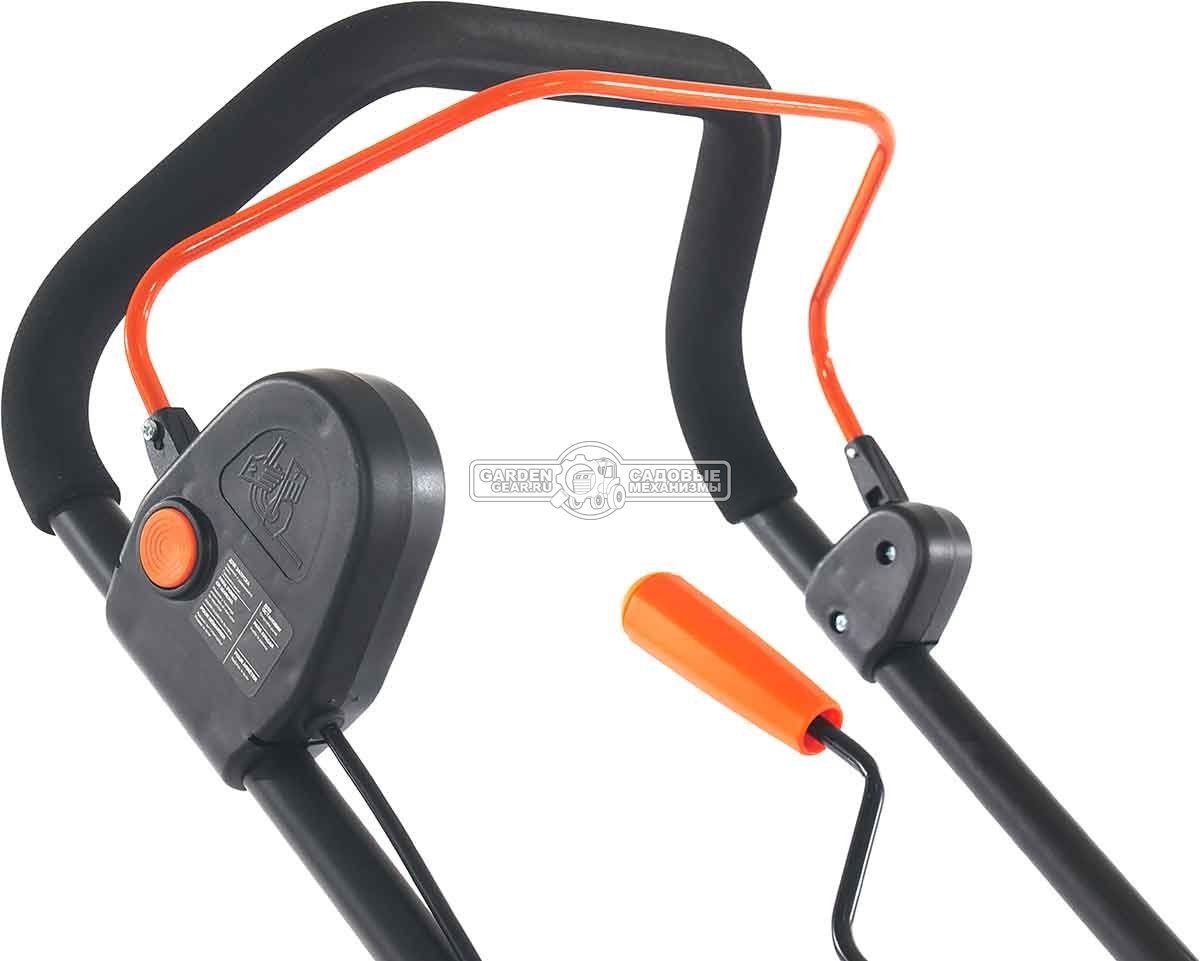 Снегоуборщик аккумуляторный Yard Fox 4625E Basic с 2 АКБ 4 А/ч и ЗУ (PRC, BL 2х20В, ширина 46 см, фара, 2 порта для АКБ, 20 кг)