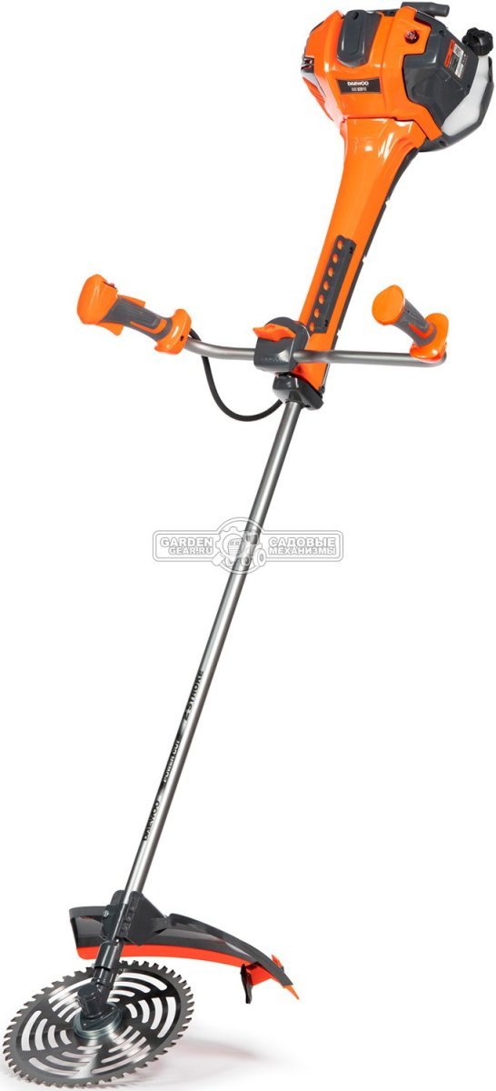 Бензокоса Daewoo DABC 620 Pro Industrial (PRC, 58.2 куб.см., 2.6 кВт/3.5 л.с., леска 3.0 мм + диск 305 мм, T-рукоятка, Easy Start, 10.2 кг)