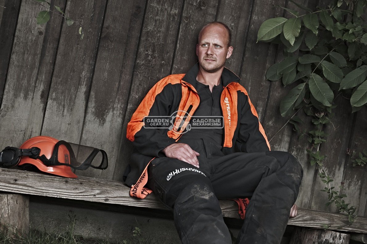 Брюки с защитой от порезов бензопилой Husqvarna Classic 20 р. 46