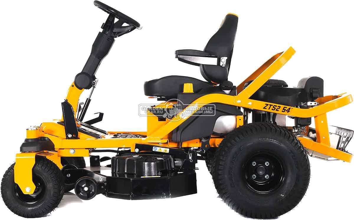 Садовый райдер Cub Cadet ZTS2 54 Ultima с нулевым радиусом разворота (USA, Kohler KT735, V-Twin, 725 куб.см., гидростатика, ширина 137 см., 265 кг.)