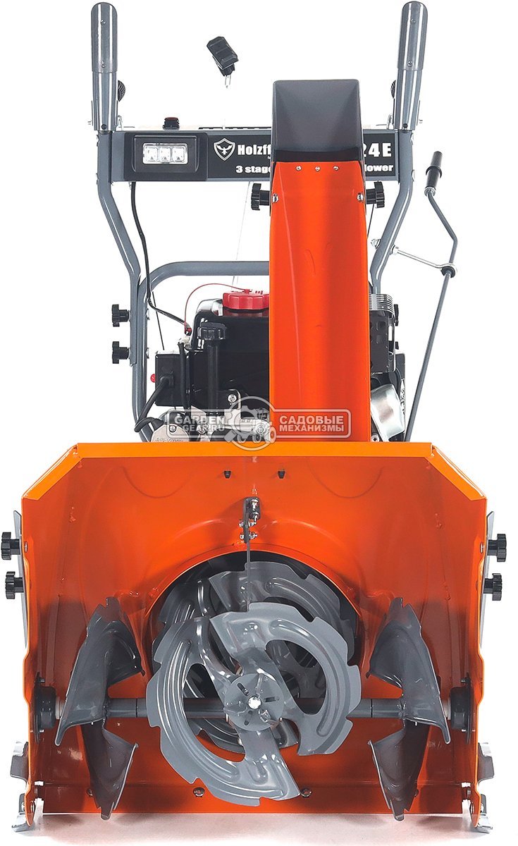 Снегоуборщик Holzfforma ST224E Quattro Auger (PRC, 61 см, LCT Snow Storm 208 см3, эл/стартер 220В, LED фара, скорости 6/2, 76 кг)