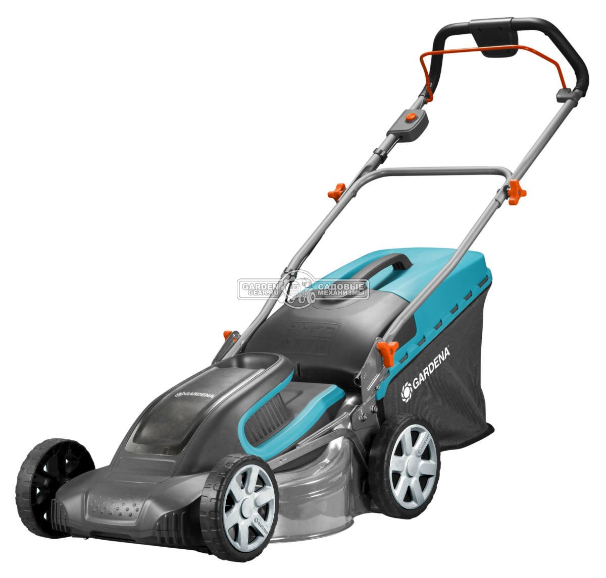 Газонокосилка аккумуляторная Gardena PowerMax Li-40/41 с АКБ 2.6 А/ч и ЗУ (PRC, Li-ion 40В, 41 см, 50 л, 21.8 кг)