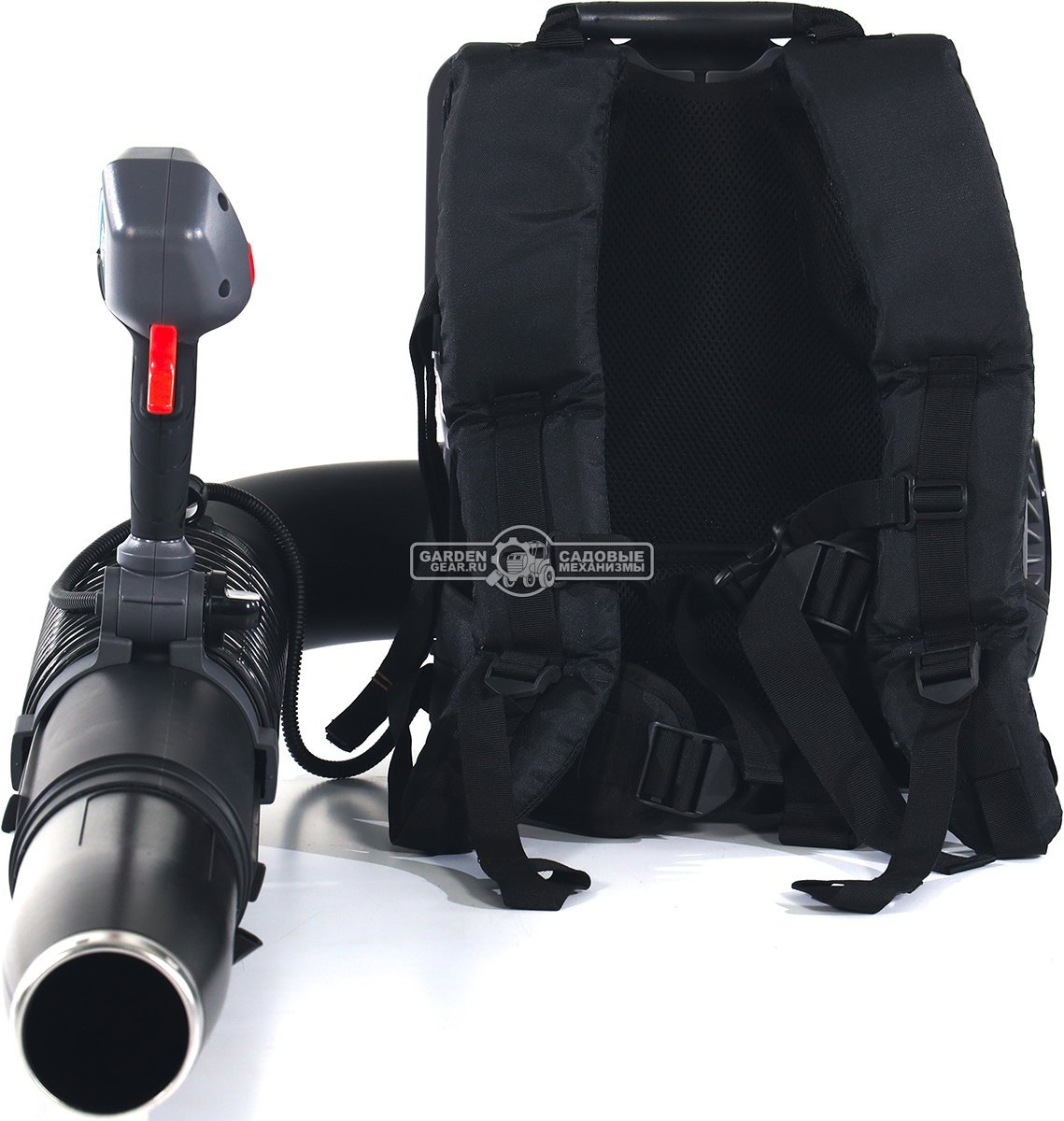 Воздуходувка аккумуляторная ранцевая Caiman ENO BVBPI 60V без АКБ и ЗУ Standart Connect (RUS, BL 60В, 324 км/ч, 170-1360 м3\час, Turbo режим, 6,2 кг.)