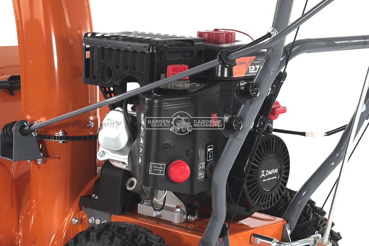 Снегоуборщик ZimAni ST124 (PRC, 61 см, LCT Storm Force 208 куб.см., фара, скорости 6/2, 76 кг)