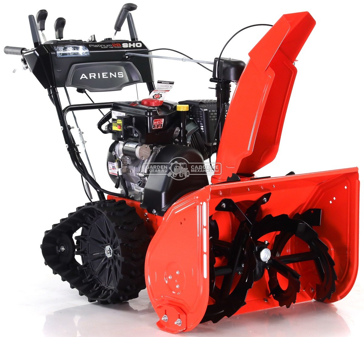 Снегоуборщик Ariens ST 28 SHO EFI Platinum RapidTrack гусеничный (USA, 71,2 см., Ariens AX, 369 см3, эл/стартер 220В, AutoTurn, 128,4 кг.)