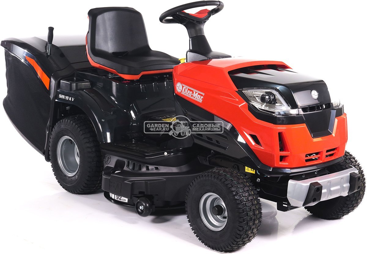 Садовый трактор Oleo-Mac OM 92R/19 KV (PRC, Emak K 1900 V-Twin, 586 см3, 92 см., гидростатика, травосборник 300 л., 198 кг.)